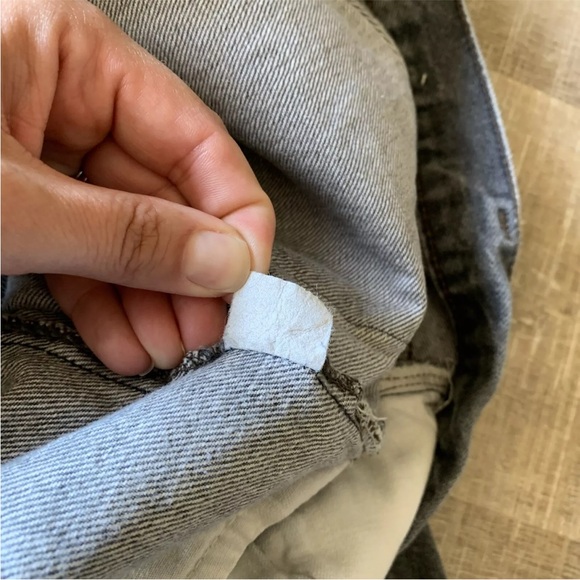 VINTAGE 70s 80s Levi’s Mens 501 065 Button Fly Jeans Gray Denim pants 32x27 - Picture 5 of 14